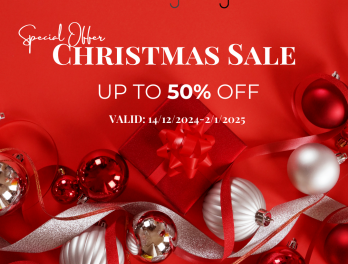 CHRISTMAS DISCOUNT PROGRAM AT TÂN MỸ DESIGN (14/12-2/1/2025)